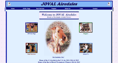 Desktop Screenshot of jovalairedales.com